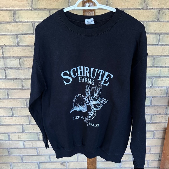 Schrute Farms The Office Crewneck Sweater - Picture 1 of 4